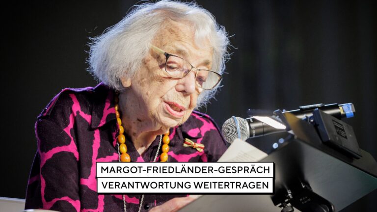 Margot Friedländer: Ein Leben gegen das Vergessen